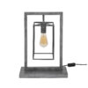 D - Hoyz - Tafellamp Cubic Tower - 1 Lamp - Grijs/Zwart - Industrieel