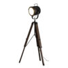 D - Vloerlamp Tripod Vintage - Hout - 67x67x135 - Driepoot-frame