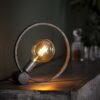 D - Hoyz - Tafellamp Circular - Ø30 Lamp - Grijs/Zwart