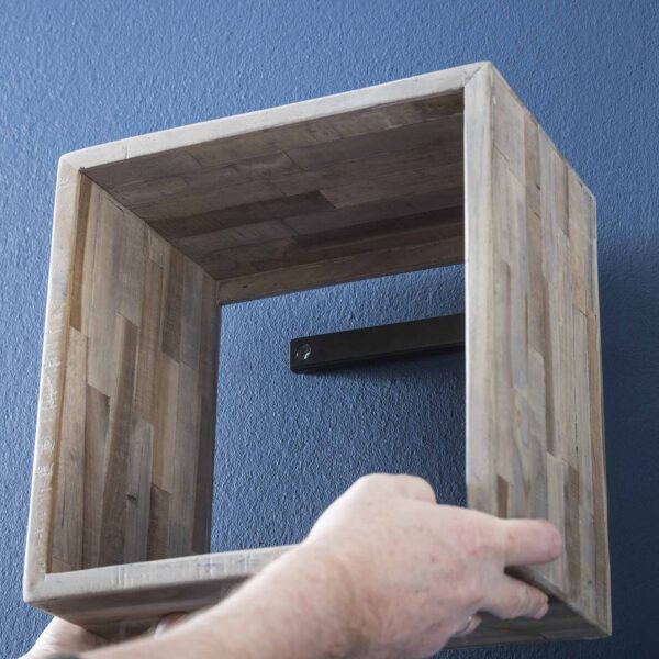 0731-ee72-4f17-a4a6-778b4995ddd5.jpg D - Hoyz - Wandschap Teca - 30x20x30 - Teakhout - Wandkast van Hout