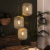 08ce-1c2b-4761-8ea3-602195d29411.jpg D - Hoyz - Hanglamp Etch - 3 Lampen - Getrapt - Grijs