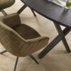 D - Hoyz - Eetkamertafel Yucon Black - Ovaal - 200x105x77 - Zwart
