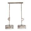 D - Hoyz - Industriele Hanglamp - 2xØ40 - Twist Touw