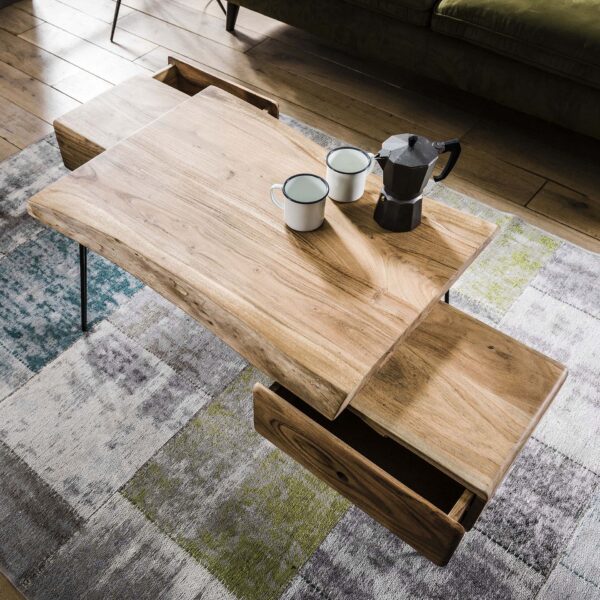 0eda-fcc6-42ca-9c28-1f6291fb706e.jpg D - Hoyz - Salontafel Edge - 60x130x45cm - Hout - Bruin