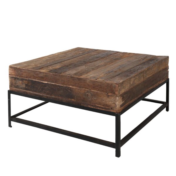 1011-b6fb-4963-a2ef-25002db652b8.jpg D - Hoyz - Salontafel Lodge - Gerecycled Hout - Vierkant - 120x60cm