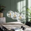 16c2-49a0-4a1d-9098-145bbd06caac.jpg D - Hoyz - Hanglamp Sphere Helder Glas - 3 Lampen - Ø30 - 120x15x30