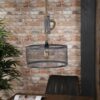 D - Hoyz - Hanglamp - Ø40 cm mesh - Verstelbaar Touw - Rond