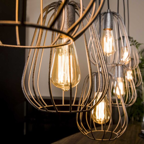 D - Hoyz - Hanglamp Lampoon - 7 Lampen - 150x18x150