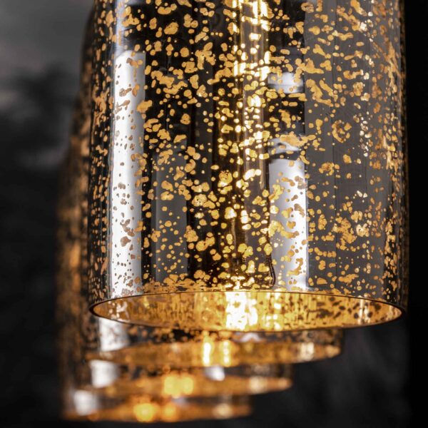 253a-c425-40c6-87fa-c61a2cf3152d.jpg D - Hoyz - Hanglamp Kelk met 4 lampen - Metallic glas - 150cm hoog