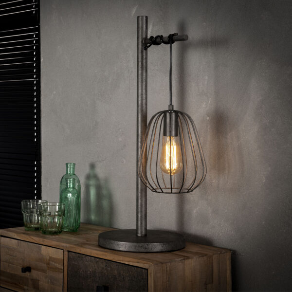 25c2-f06d-4070-850d-67b984b5b033.jpg D - Hoyz - Tafellamp Lampoon - 1 Lamp - Industrieel - 35x25x66