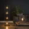 27a1-d5db-43a6-8c53-4d81c84c0871.jpeg D - Hoyz - Vintage Tafellamp - Draaiende lamp - Vintage Tafellamp - Metaal - Charcoal