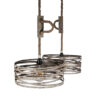 D - Hoyz - Industriele Hanglamp - 2xØ40 - Twist Touw