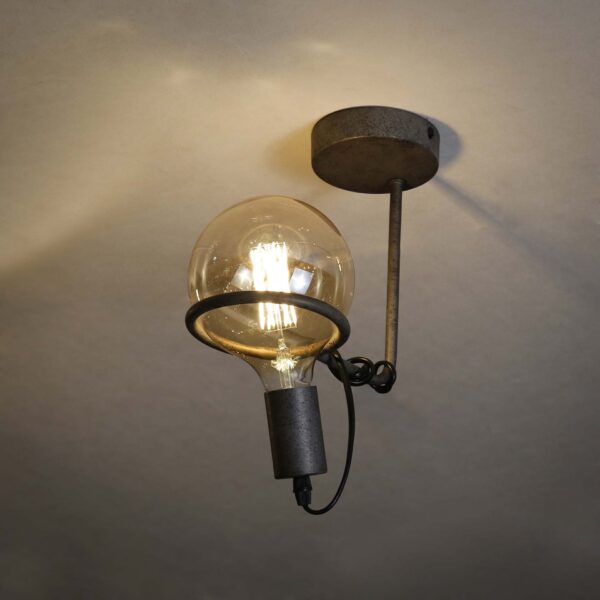 2b3a-c55d-4cd3-aaaa-10df703903fa.jpg D - Plafondlamp Saturn - 1 Lamp - Ø12,5 Lichtbron - Transparant
