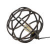 2b71-d7b7-4bfe-a2a2-017ab1b96e22.jpg D - Hoyz - Tafellamp Globe - Ø33 - Grijs/Zwart - Rond