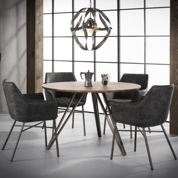 2c09-9ef1-4e5f-9bf1-a5e64933ab55.jpg D - Hoyz - Armstoel Wing - Zwart - 2 Stuks - 60x64x81