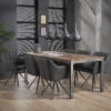2ef0-be43-4c4d-8da1-0ad957744bd4.jpg D - Hoyz - Draaibare Armstoel Grid - Zwart - Kunstleder - 2 Stuks
