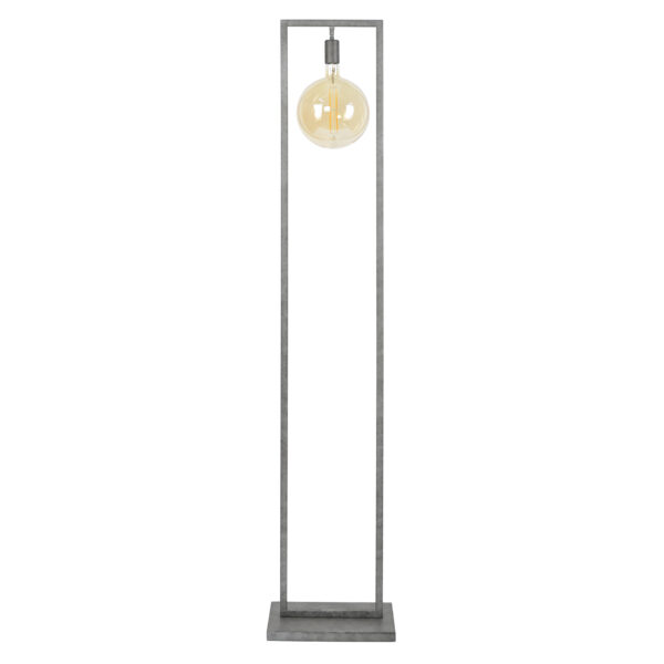 2f6d-f49e-4e1f-a36b-e293901ee4a7.jpg D - Vloerlamp Sky - Rechthoekig Frame - Staande Lamp - Zwart/Grijs - 34x23x166