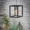 2fb3-587d-4860-b988-38ca855710d9.jpg D - Hoyz - Hanglamp Vierkante Buis - 25x25 - Grijs/Zwart