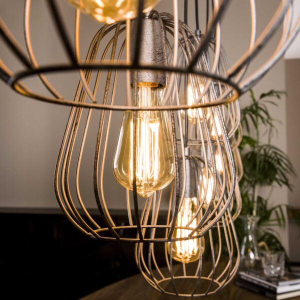 D - Hoyz - Hanglamp Lampoon - 7 Lampen - 150x18x150