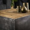 32f4-ef58-4182-8fe6-f0635dfedfdc.jpg D - Hoyz - Salontafel Raft - Hardhout en metaal - vierkant - 80x80cm