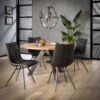 34cc-fd24-4095-86f8-232bd207a12d.jpg D - Hoyz - Eetkamertafel Rond - Ø135 - Zwart RVS Onderstel - Hout - Bruin