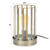36a7-787b-40ef-9426-4be836451ab3.jpg D - Hoyz - Industriele Tafellamp - Vintage Metaal - Tafellamp Cylinder Vorm