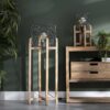 383b-ff78-426f-8c87-115ce6c0cac1.jpg Industriele Vloerlamp - Gaaskap Support - Houten Frame - Grijs