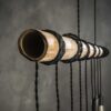 D - Hoyz - Hanglamp Bamboo Wikkel - 9 Lampen - 140x6x150
