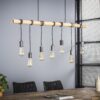 D - Hoyz - Hanglamp Bamboo Wikkel - 7 Lampen - 120x6x150