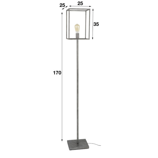 3de6-6583-4d4f-98fd-4ad911cf1417.jpg Hoyz - Vloerlamp Cubic - Staand - Industrieel - 25x25x170