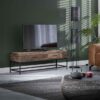 D - Hoyz - TV-meubel Lodge - 135cm - 2 Lades - Bruin - Hout