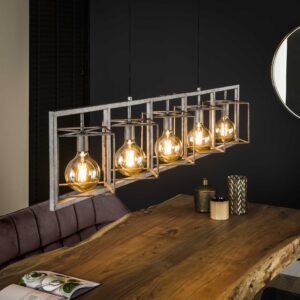 3f6a-d729-437d-9976-20d9ec5aa631.jpg D - Hoyz - Hanglamp met 5 lampen - Giant Tower - Grijs - 155CM - Verstelbaar - Industriële Hanglamp