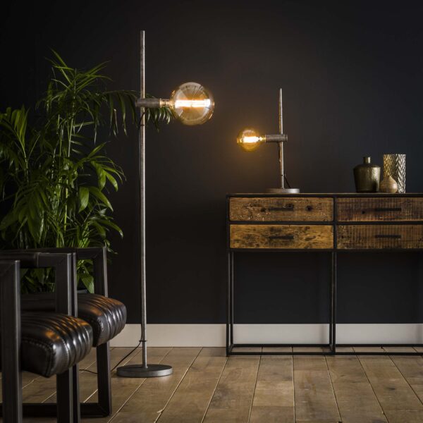 D - Vloerlamp Motion - 1 Lamp - Industrieel - 25x25x150