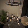 D - Hoyz - Industriele Hanglamp - 7 lampen - Ø60 - Elevate