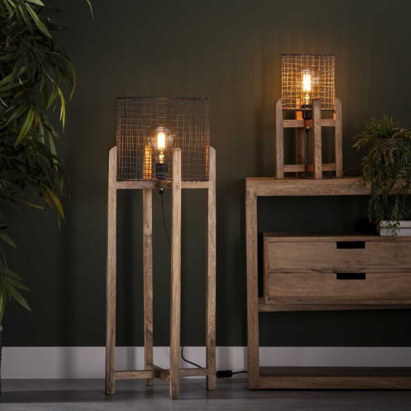 432f-1e58-4b8e-9a41-6753a0313ed3.jpg Industriele Vloerlamp - Gaaskap Support - Houten Frame - Grijs