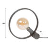 D - Hoyz - Tafellamp Circular - Ø30 Lamp - Grijs/Zwart