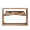 D - Hoyz - Haltafel Sahara - Bijzettafel - Hout - Bruin - 110x35x76