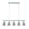45a1-18ec-49d5-851d-e590e1b00ff1.jpg D - Hoyz - Hanglamp - 5xØ16 Betonlook Lampenkappen - Industrieel - Verstelbaar