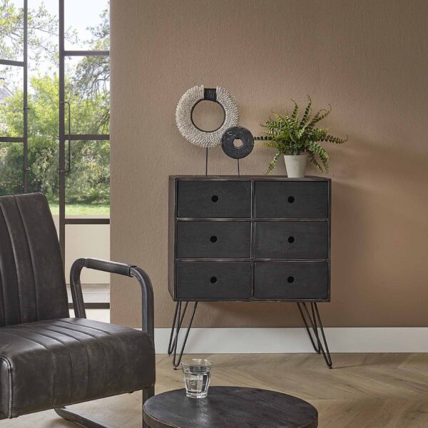 46c5-40cd-4e8b-b5b4-7ad4d7e62a18.jpg D - Hoyz - Ladekast Yucon Black - 6 Laden - Zwart - 70x32x85