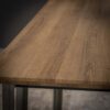 D - Bartafel 140x70 V-poot UIT ASSORTIMENT
