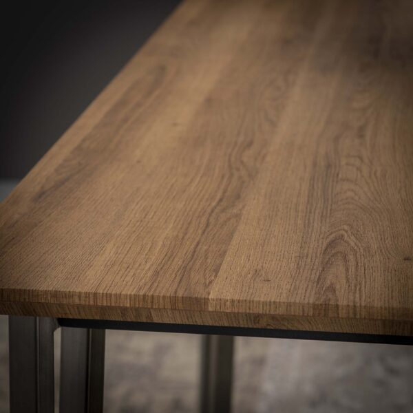 D - Bartafel 140x70 V-poot UIT ASSORTIMENT