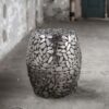 D - Hoyz - Bijzettafel Jackstone  - Ø40 - 40x40x46 - Grijs