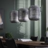 D - Hoyz - Hanglamp Etch - 3 Lampen - 120x25x150