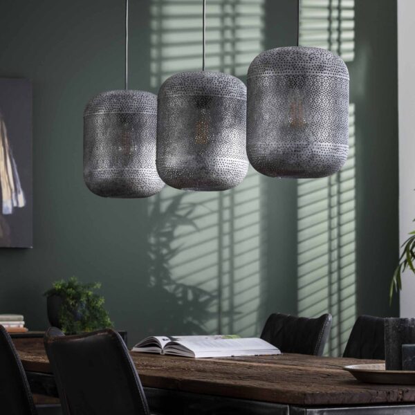 D - Hoyz - Hanglamp Etch - 3 Lampen - 120x25x150