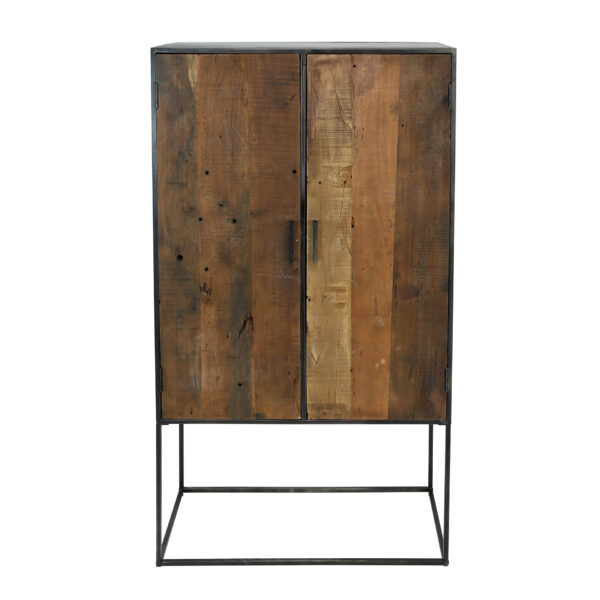 4ccf-c8b7-4764-8a7a-d5c3f4625f94.jpeg D - Hoyz - Wandkast 2D Blend - 90cm Breed - 140cm Hoog - Hout