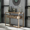 D - Hoyz - Haltafel Sahara - Bijzettafel - Hout - Bruin - 110x35x76
