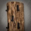 D - Hoyz - Kapstok Boomstam met 14 haken - Bruin - Wandkapstok - 100cm Hoog