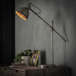 5302-cb7e-4f02-89ac-ddf9e325d385.jpg D - Hoyz - Tafellamp Loft Hinged - Industrieel - Grijs - 21x53x67