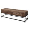 D - Hoyz - TV-meubel Lodge - 135cm - 2 Lades - Bruin - Hout
