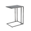 D - Laptoptafel Blend - Hout - Metaal - Bijzettafel - Bruin - Grijs